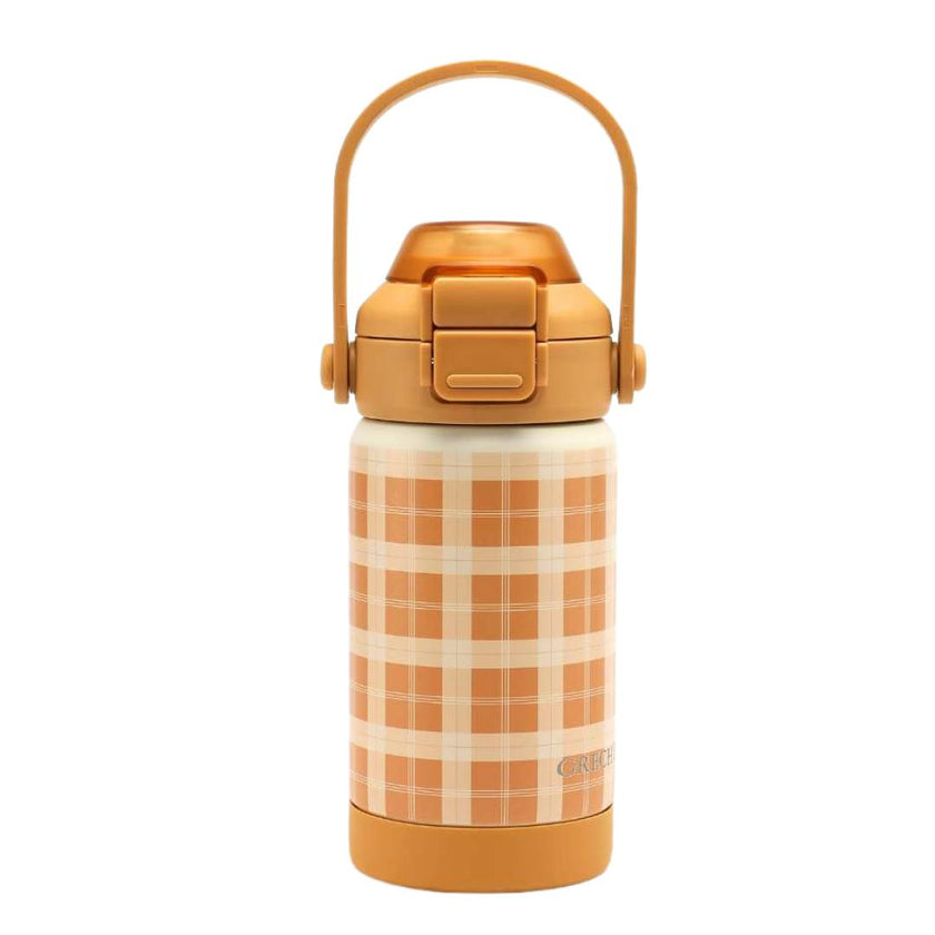 Sip + Chug 2 in 1 Thermo Water Bottle 12 oz. | Buckwheat Plaid