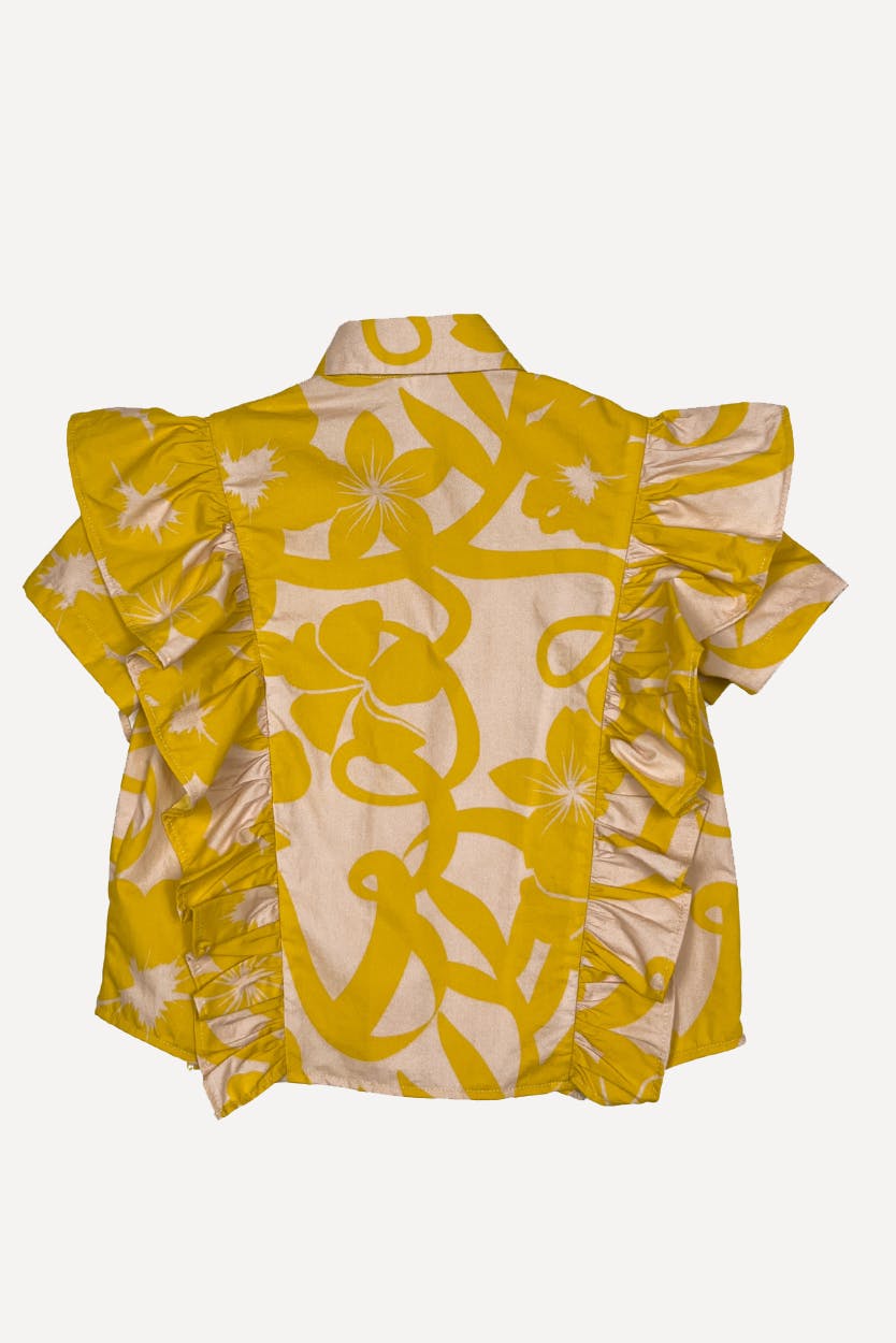 BIANCA RUFFLE BLOUSE