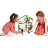 Little Nook 19-Piece Wooden Doll and Stuffed Animal Playhouse