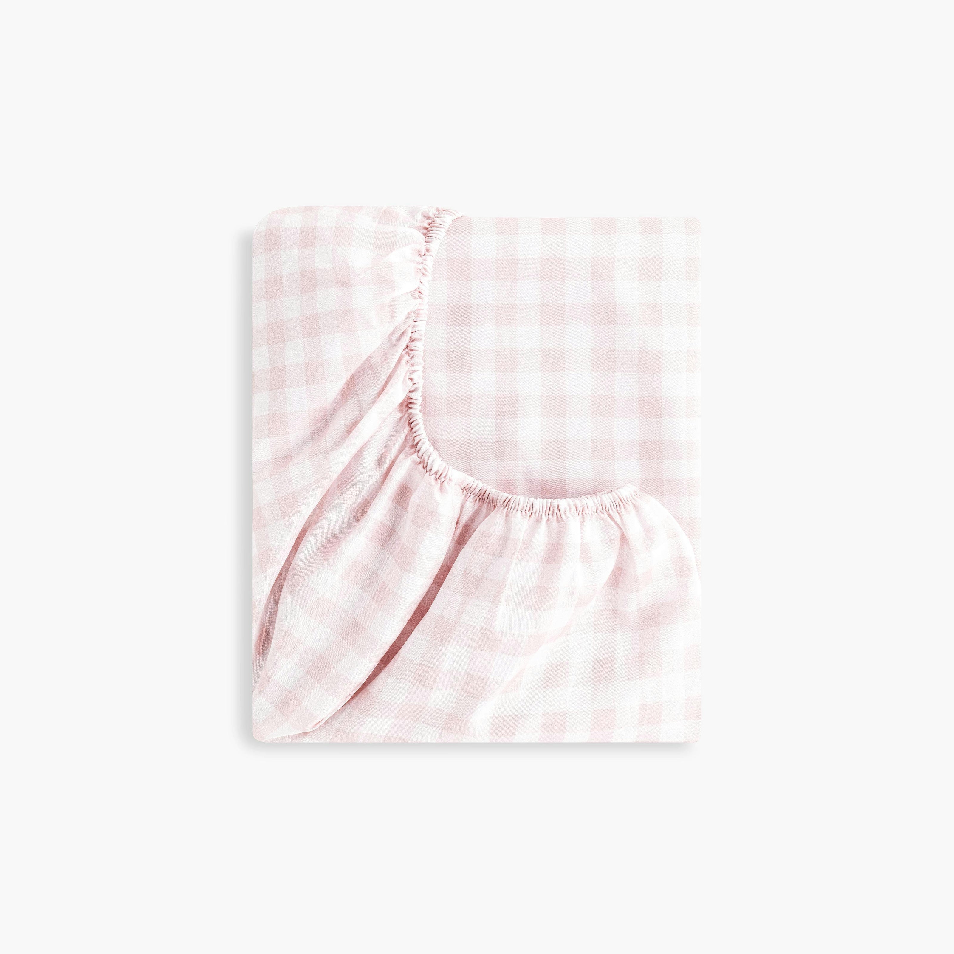 Picnic Gingham Crib Sheet