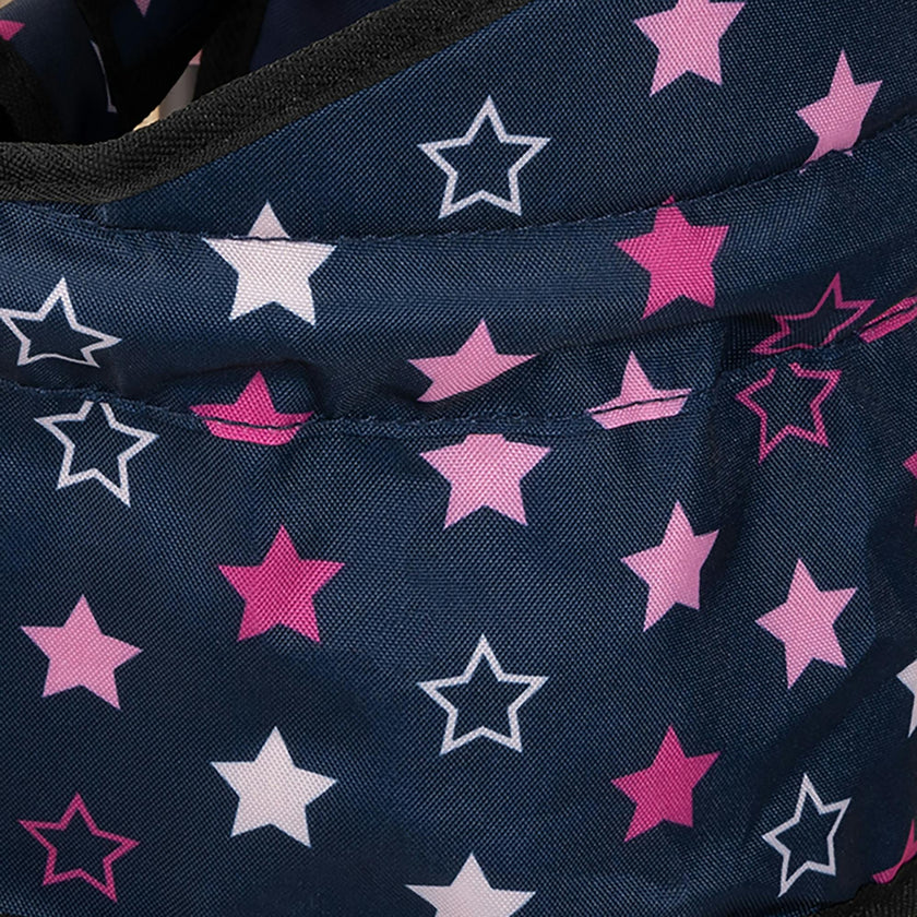 Bayer Design Dolls: Table Seat - Navy, Pink, Stars