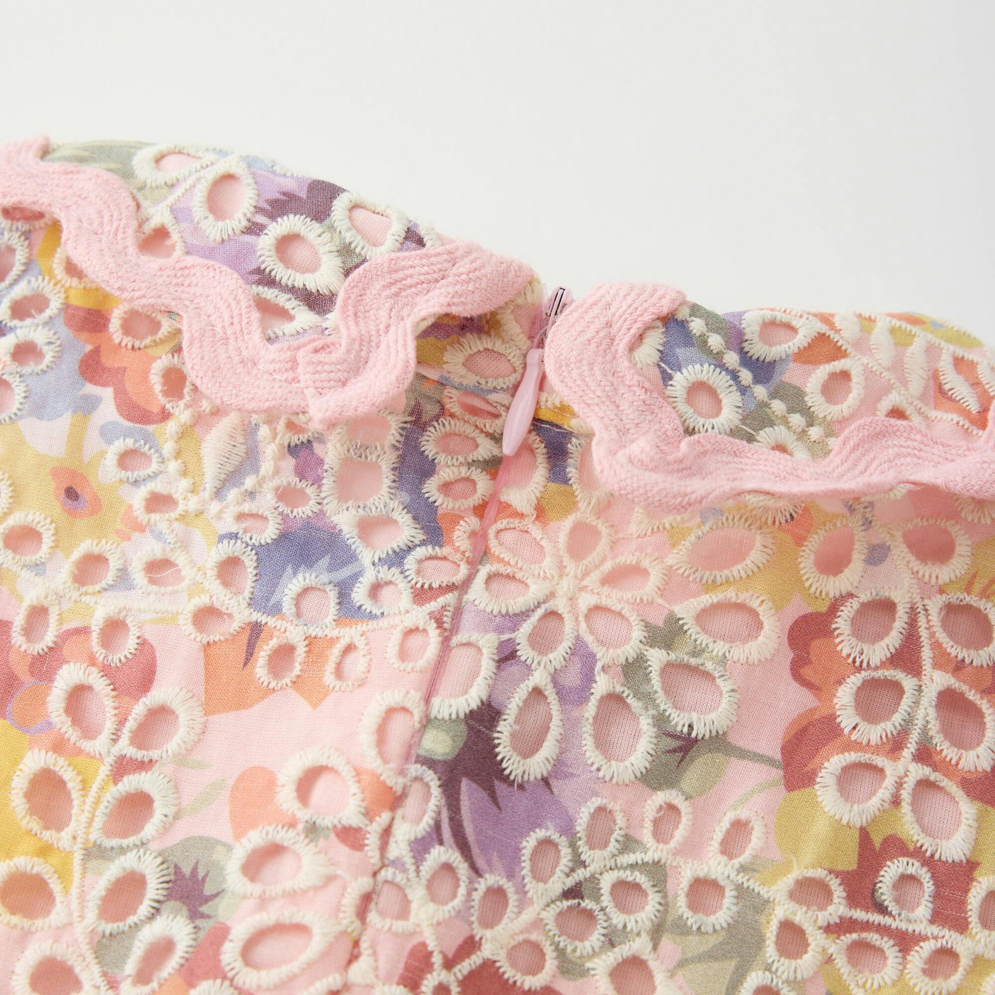 Alanna Embroidered Romper