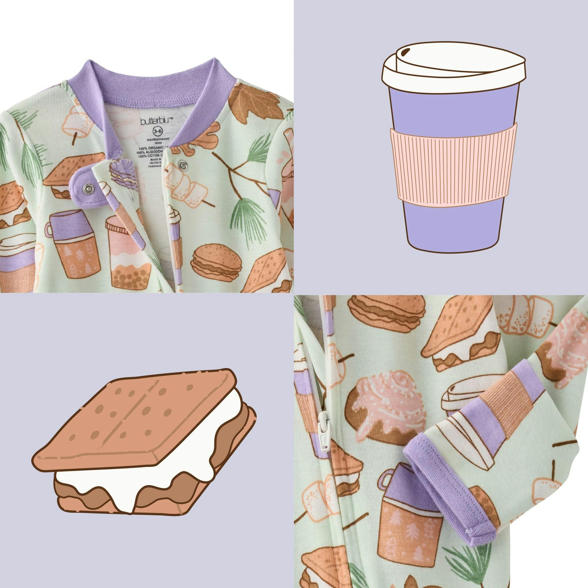 SCOUT Sleep & Play Girls Pajamas