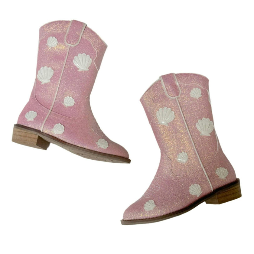 Cowgirl Coral Cove Boots, Pink