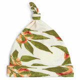 Peaches Organic Cotton Knotted Beanie Hat