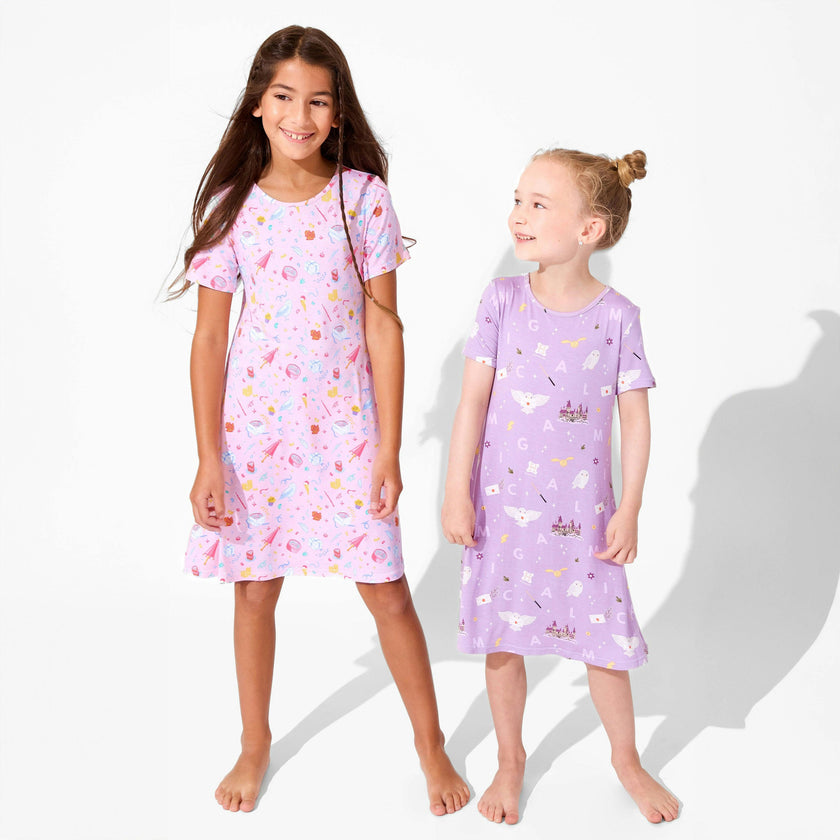 Happee Birthdae Harry Bamboo Girls' Short Sleeve Dress