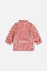 Plush Jacket Dusty Pink