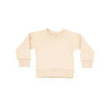 Vanilla Orange Crewneck Terry Sweatshirt Sweatpant 2pc Sweatsuit Set