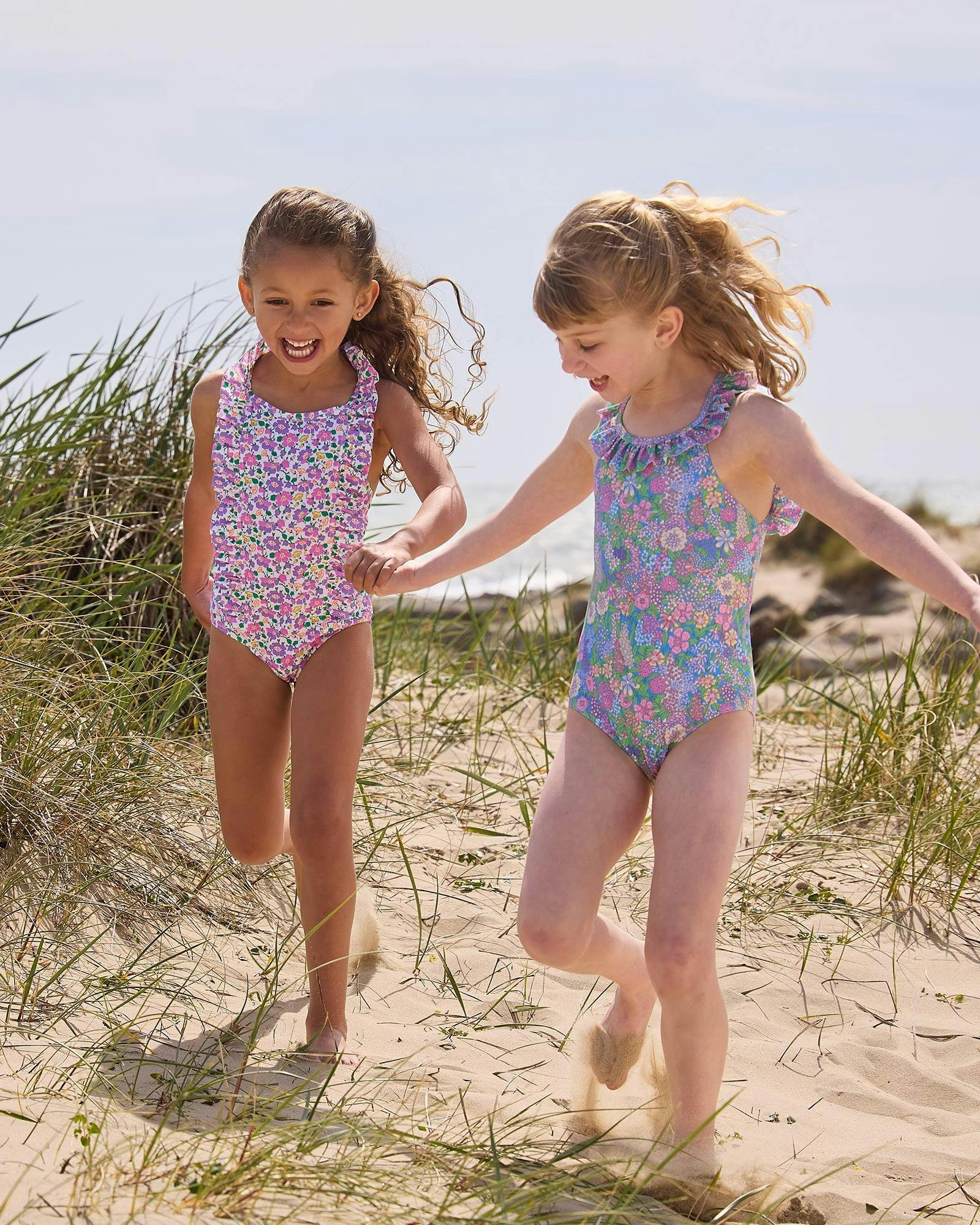 Frill Swimsuit in Mrs Stonley