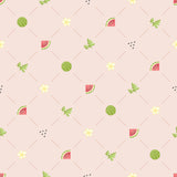 Circle Skirt in Melon Patch