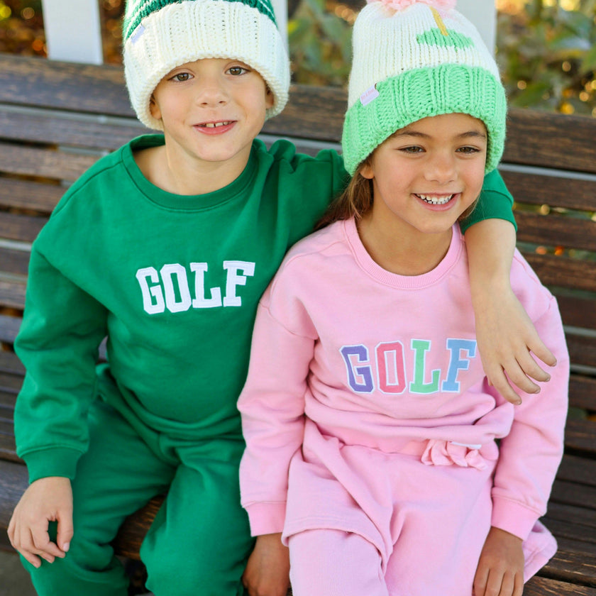 Golf Sweatshirt, Pink
