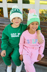 Golf Sweatshirt, Pink