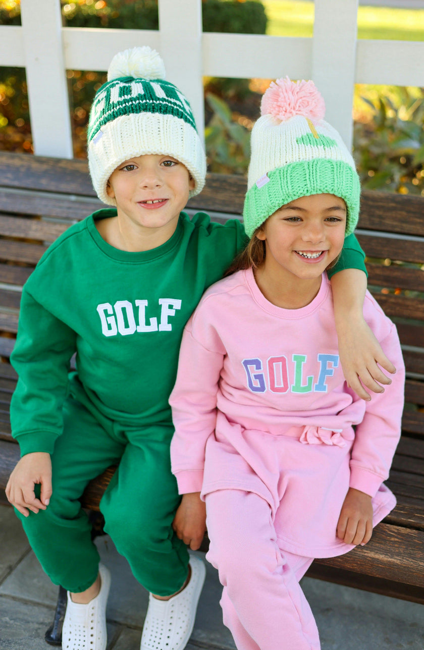Golf Sweatshirt, Pink