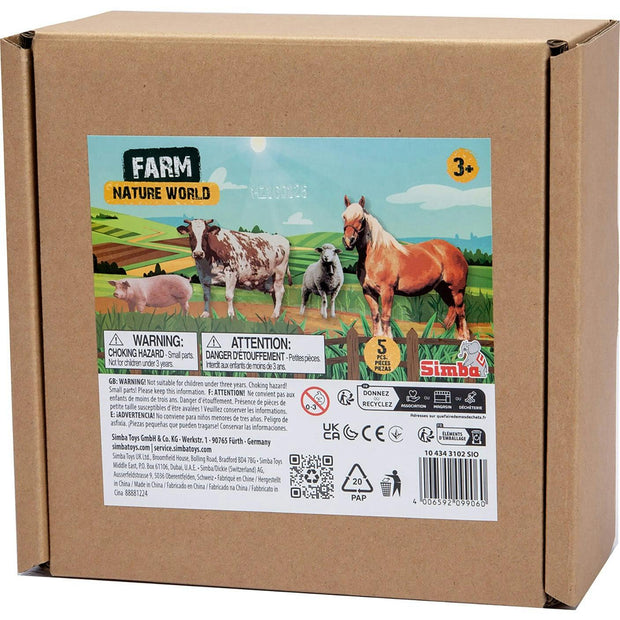 Animals Set: Farm - 5pc