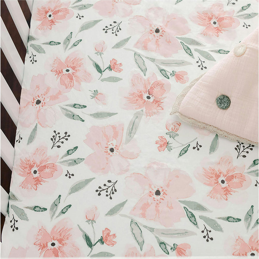 Crib Sheet (Floral)