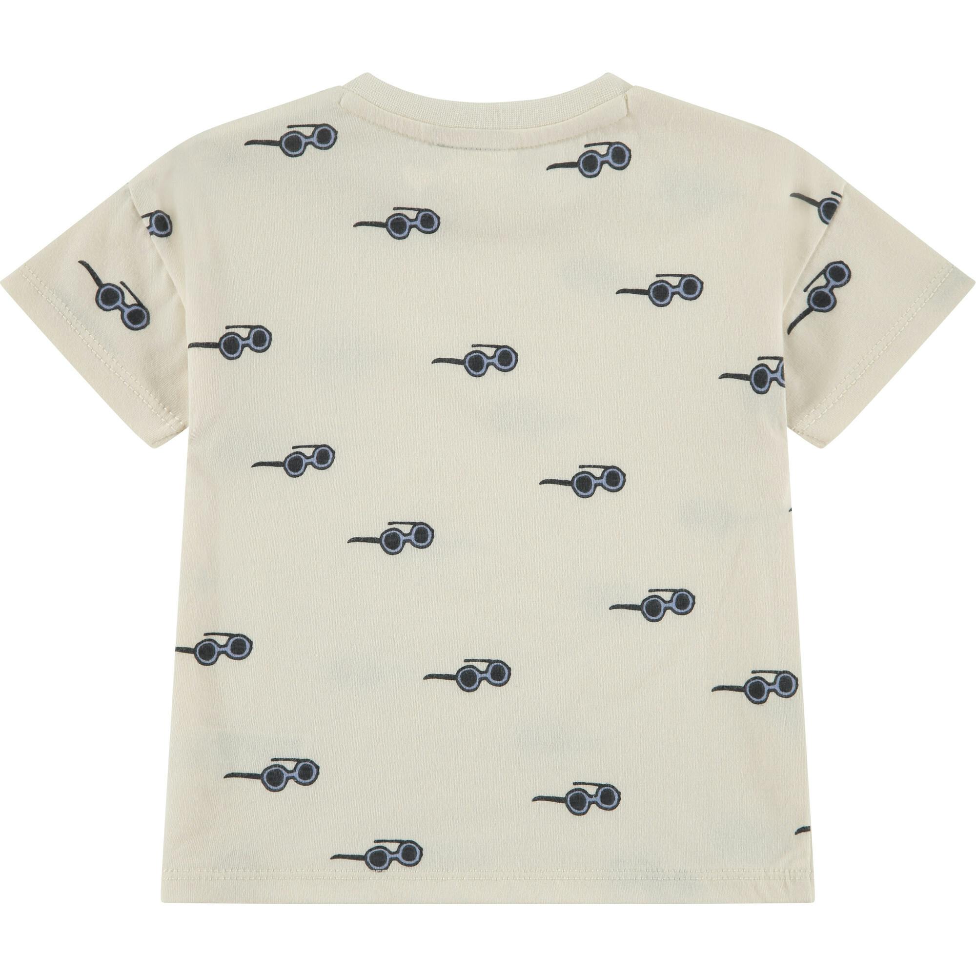 All-Over Sunglasses Graphic Print T-Shirt