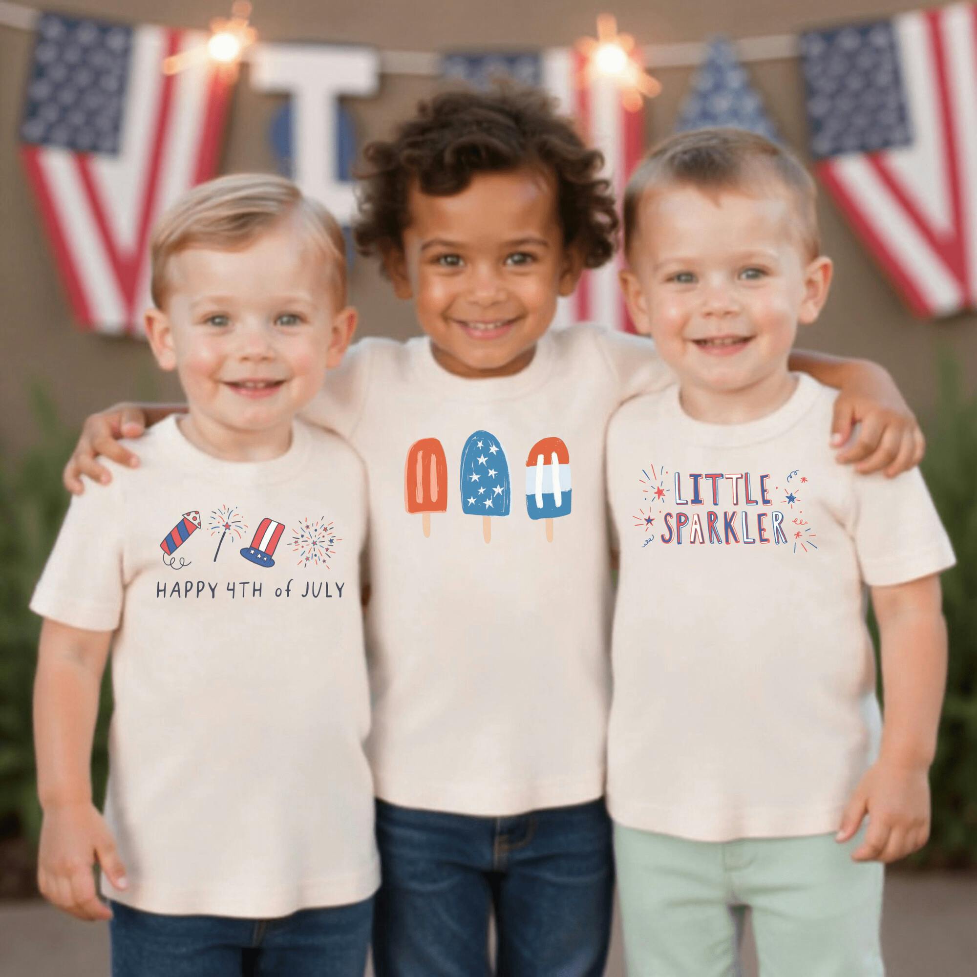 graphic tee | little sparkler
