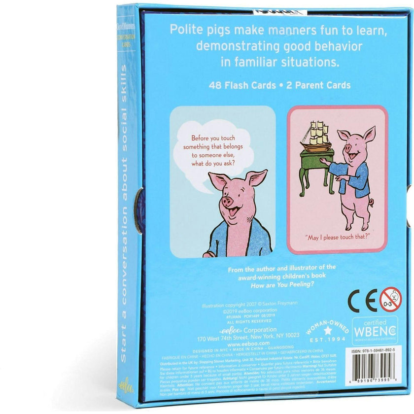 Good Manners Conversation Flash Cards