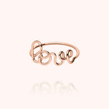 Women's Original Love Ring, Rose Gold