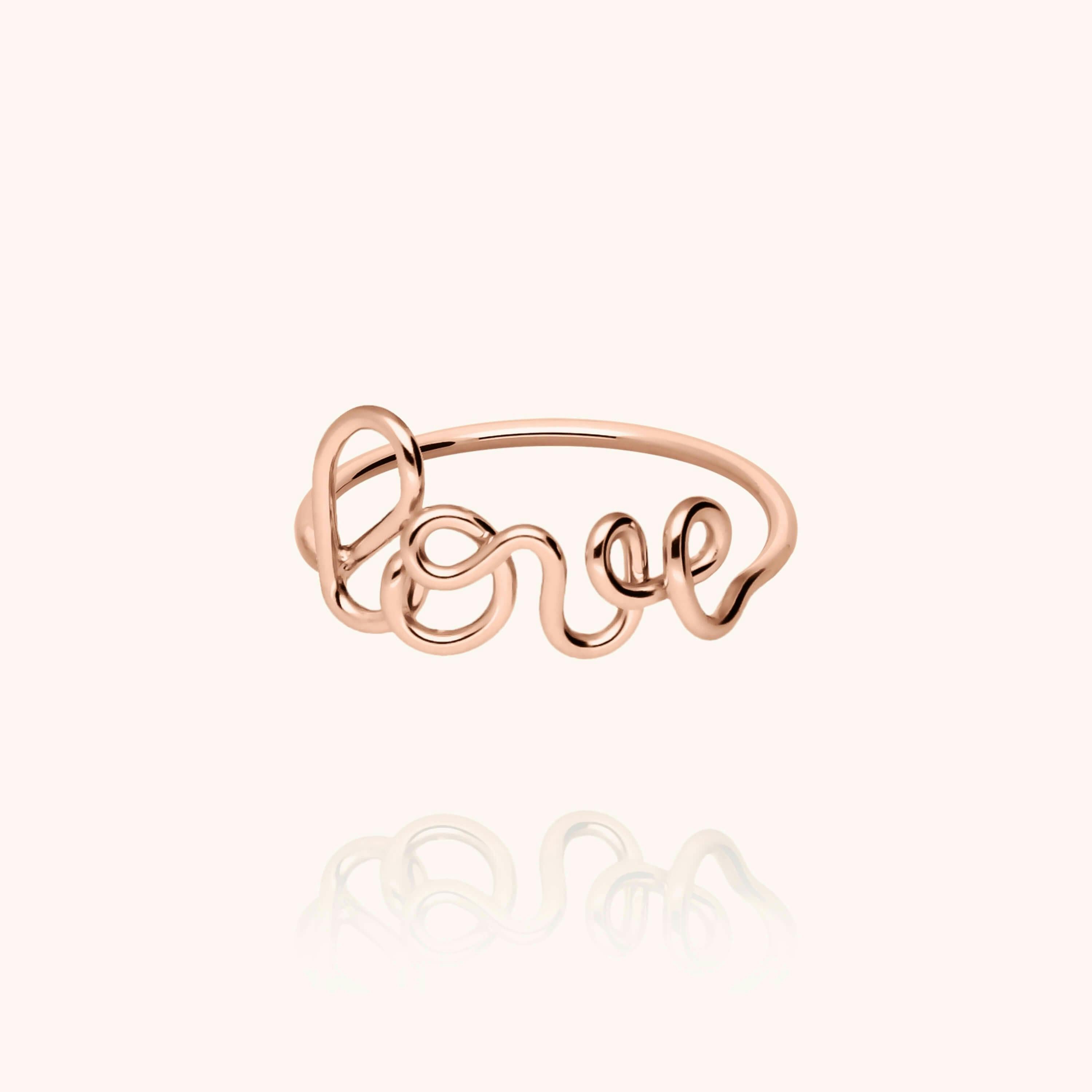 Women's Original Love Ring, Rose Gold