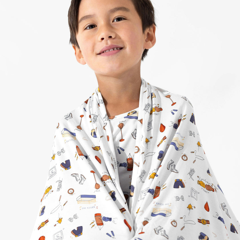 Boxing Bamboo Blanket