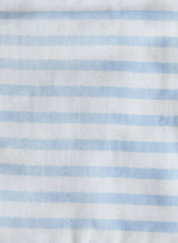 Baby Classic Bib - Blue & White Stripe