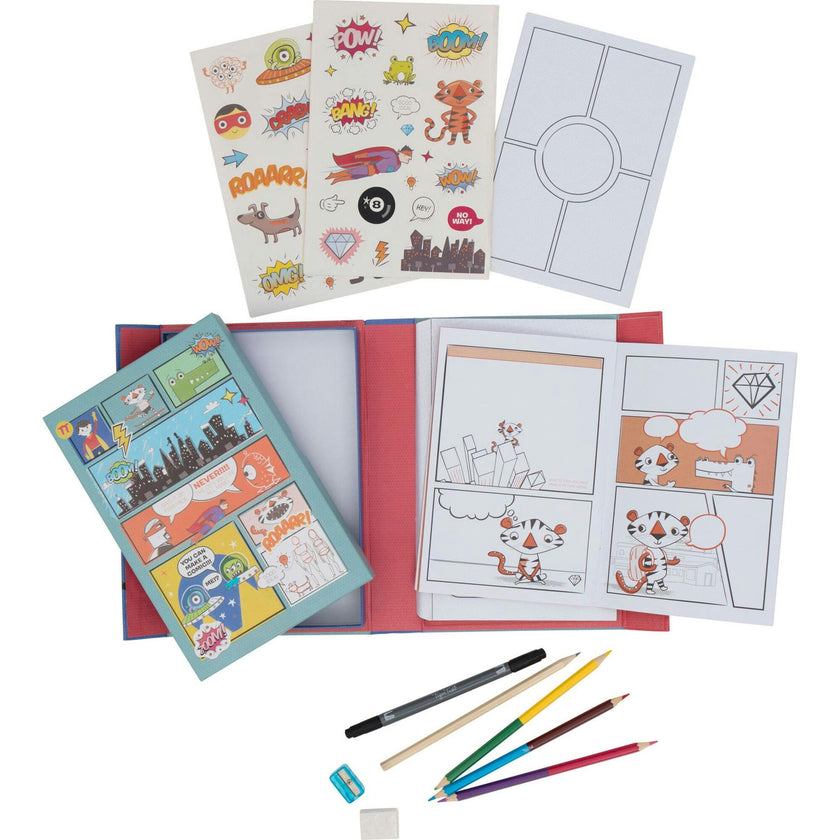 Tribe: Comic Book Kit - Practice-Plan-Create Drawing Set
