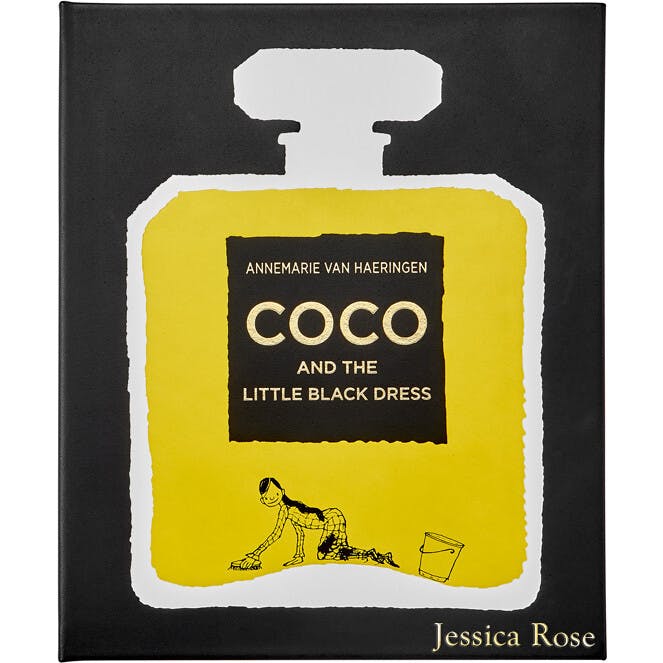 Coco and the Little Black Dress Leather Bound Children's Book