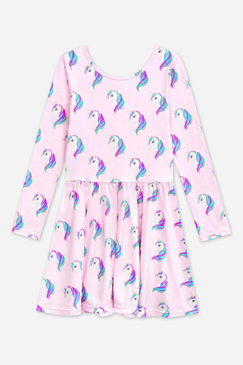 Simply Soft Long Sleeve Scoop Back Be Happy Dress