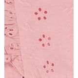 Anna Baby Romper Blush Pink Eyelet, Blush Pink Eyelet