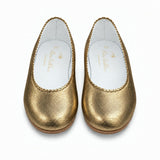 Metallic Gold Flats