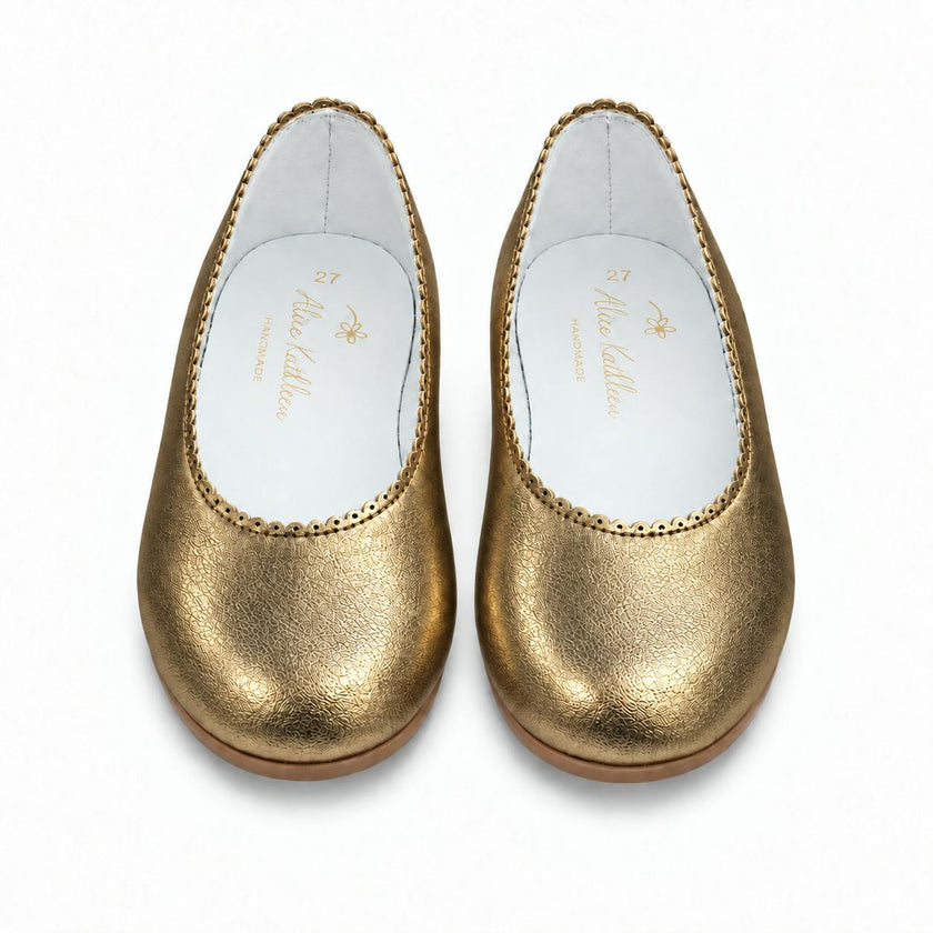 Metallic Gold Flats