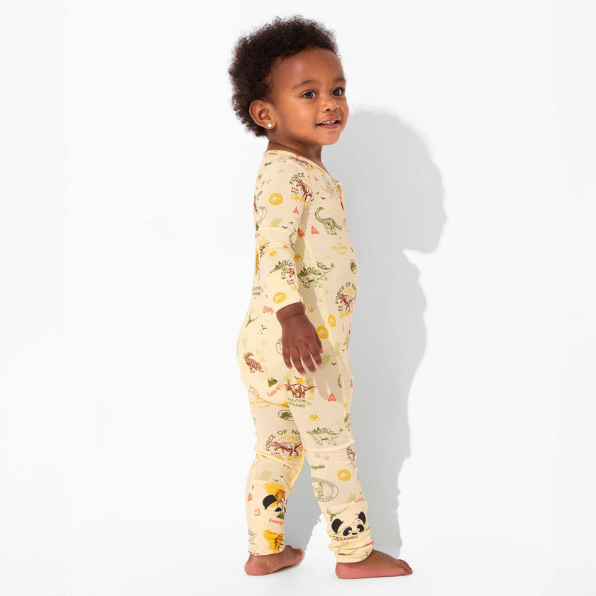 Jurassic Park: Origins Bamboo Convertible Footie