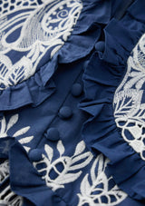 Maia Embroidery Mini Dress