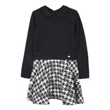 Navy wool knitted dress  - FINAL SALE