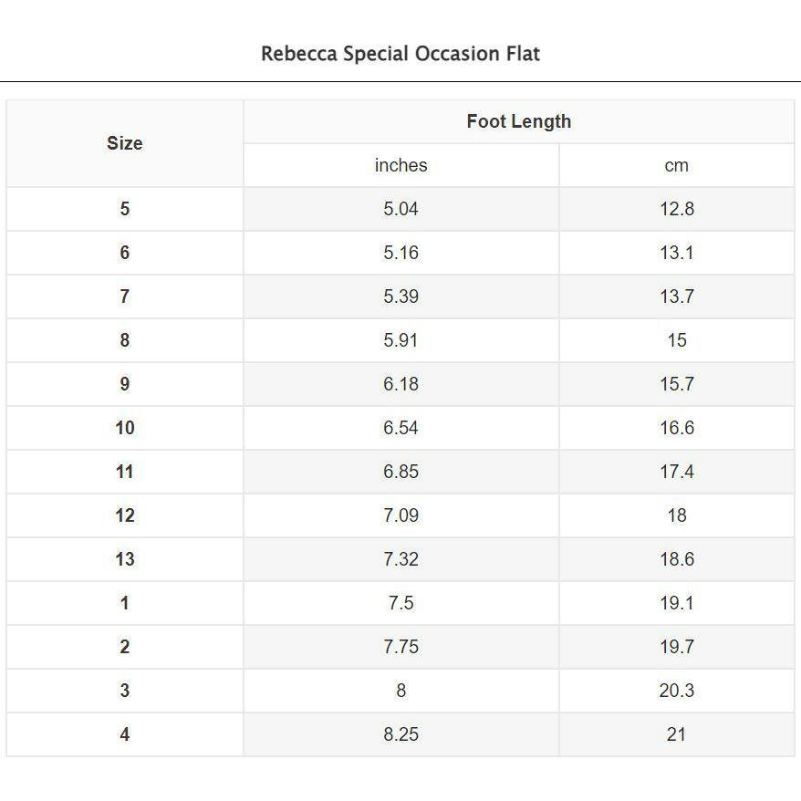 Rebecca Special Occasion Flat