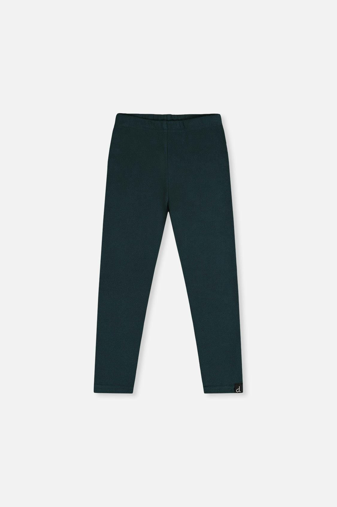 Rib Leggings Jasper Printed Green