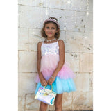 Paillette Ombre Tutu Dress, Multi