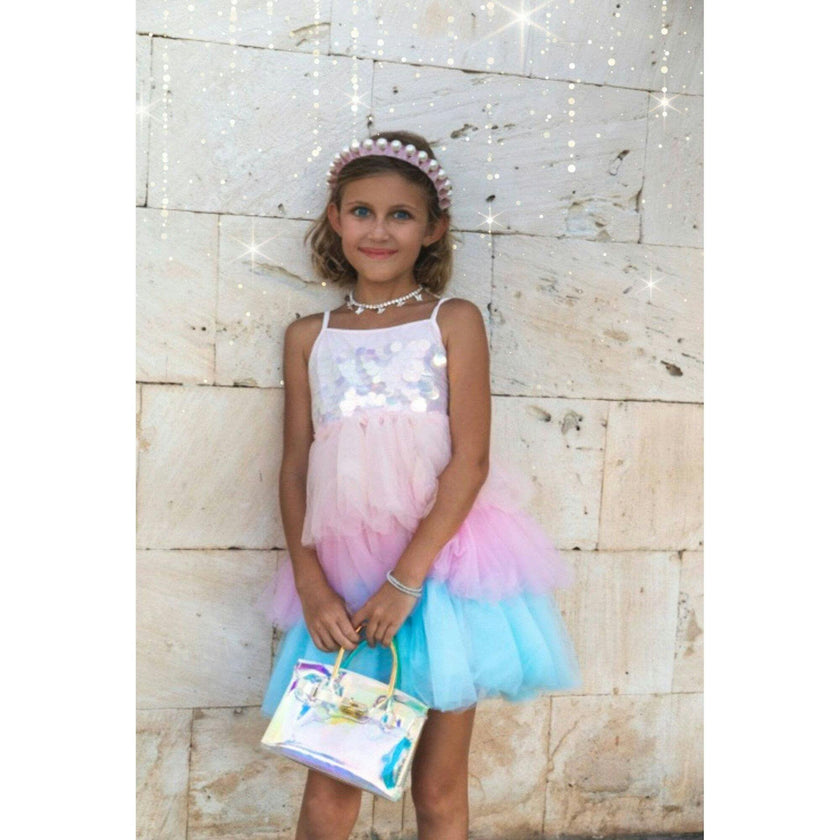 Paillette Ombre Tutu Dress