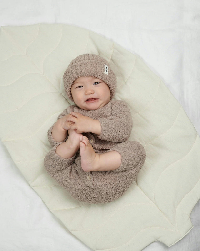 Ribbed Beanie - Fuzzy