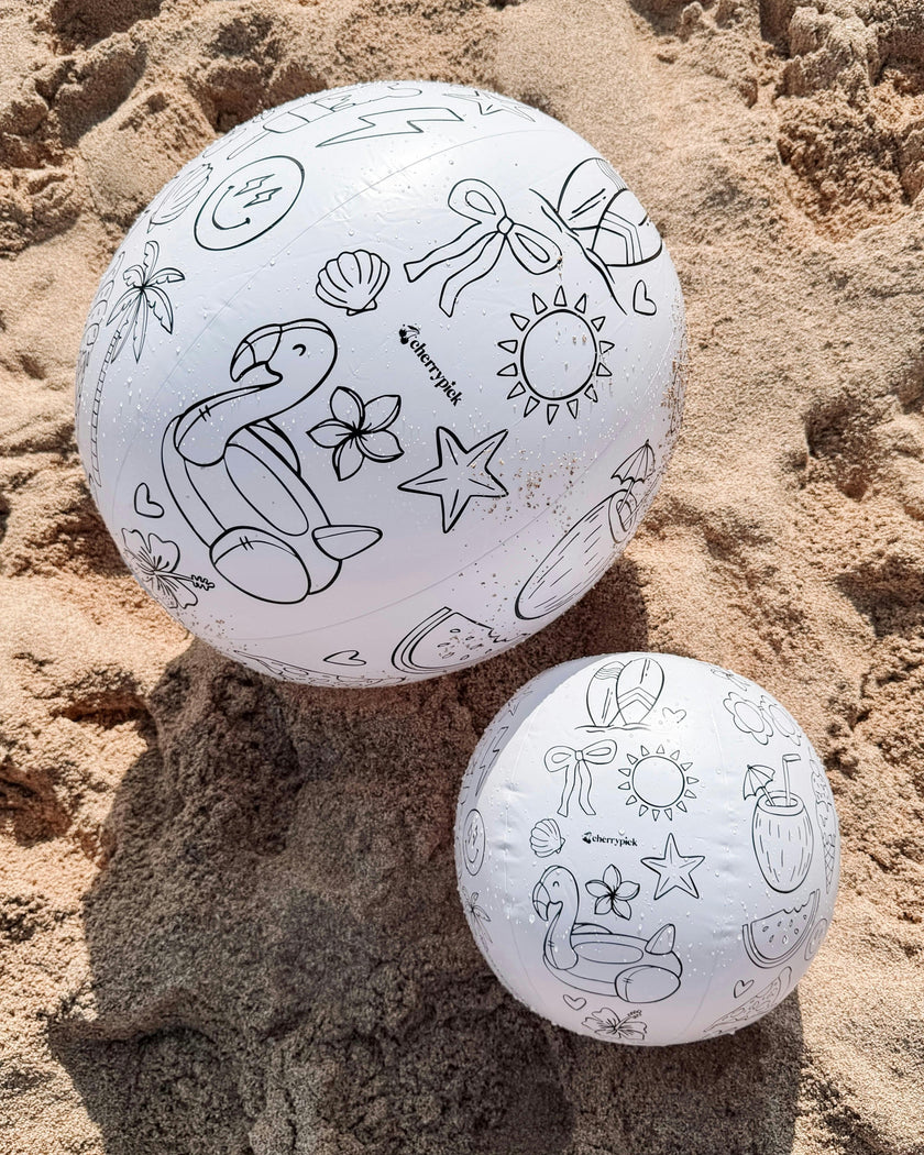 Design Your Own Beach Ball Kit - Summer Activity For Kids
