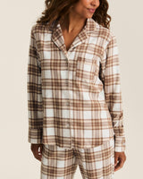 Women's Twill Pajama Set in Cotswolds Tartan