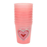 Heart Color Changing 12Oz Cups (8 count)