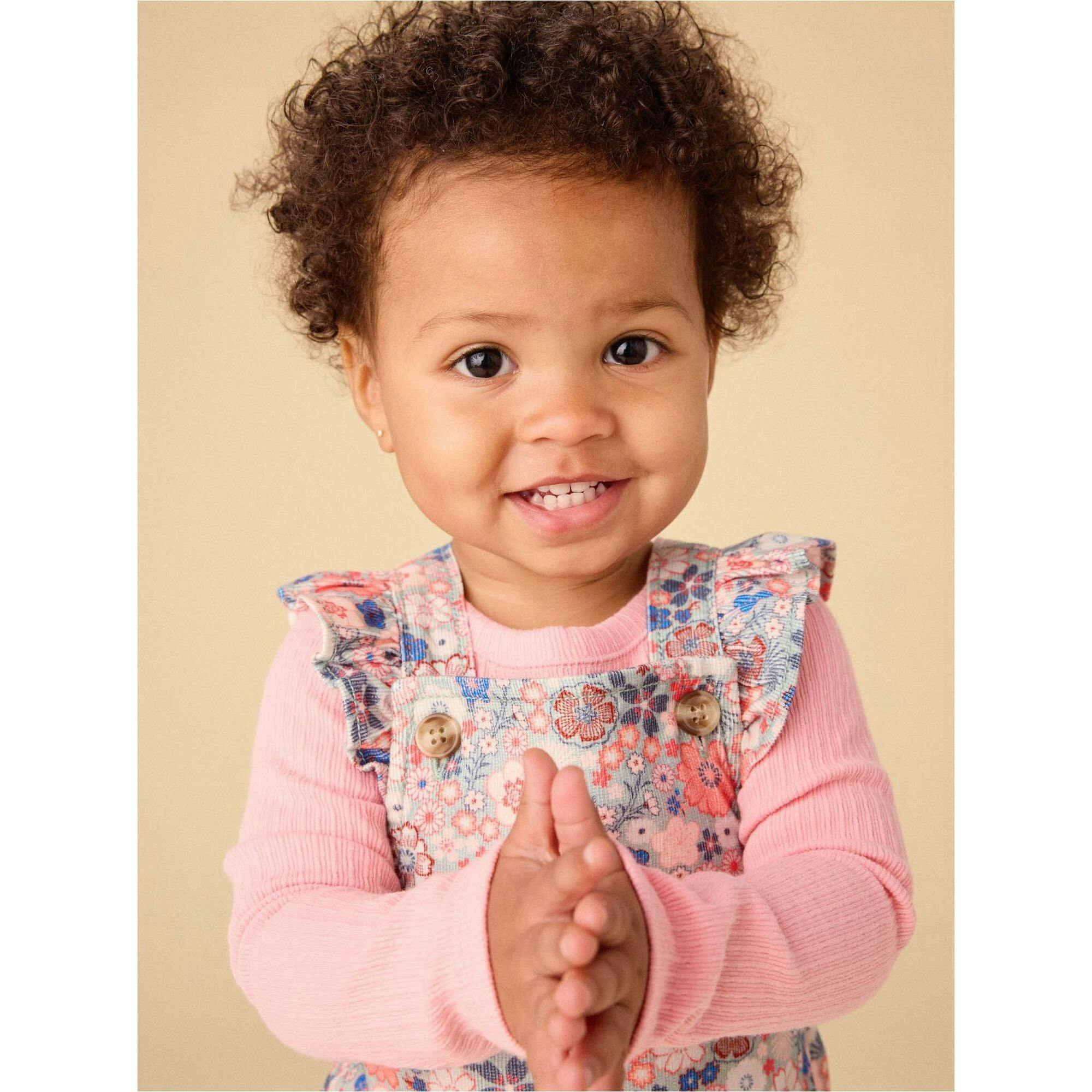 Lap Shoulder Baby Bodysuit, Red