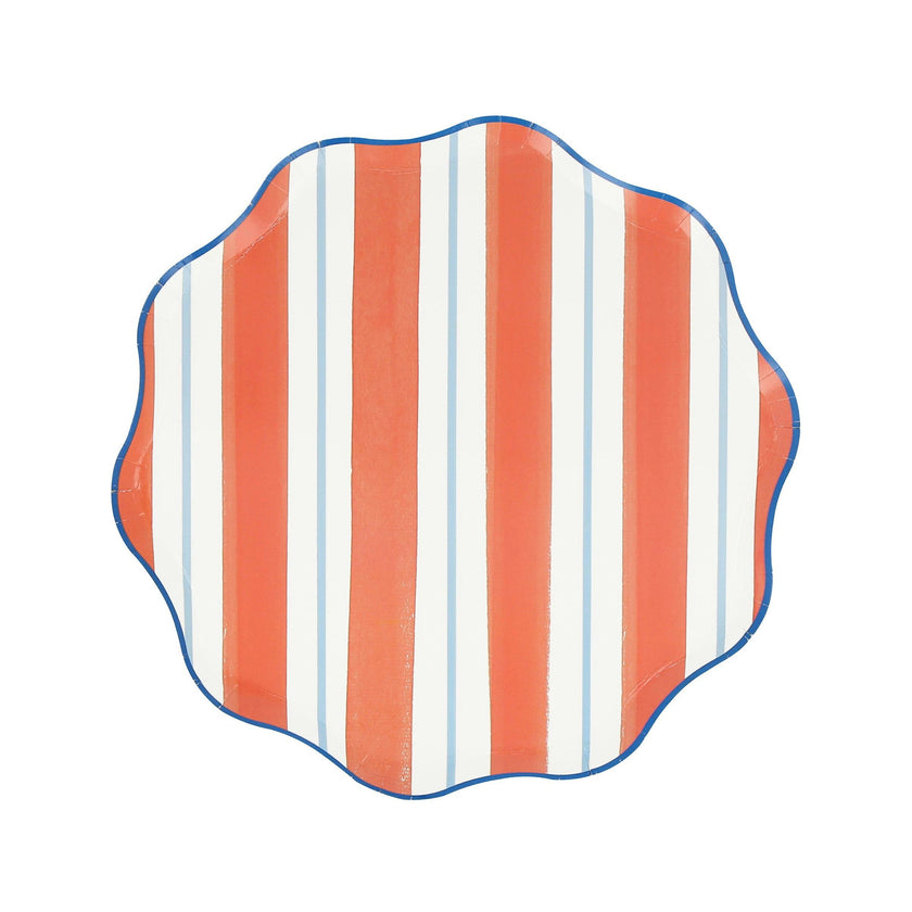 Preppy Stripe Side Plates