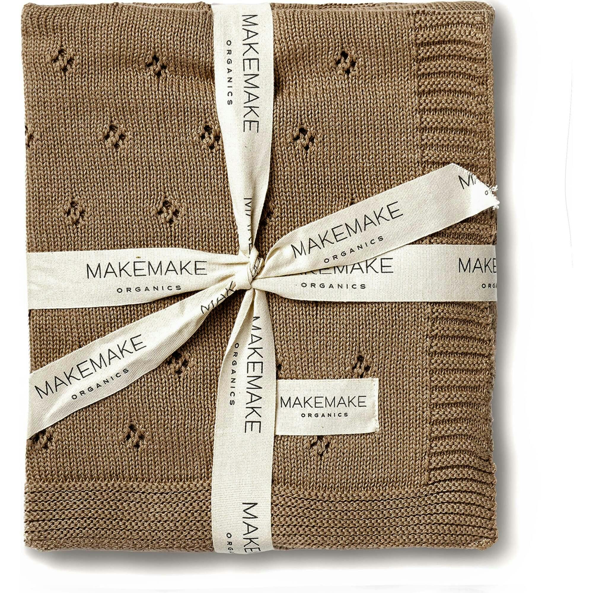 Organic Cotton Pointelle Baby Blanket