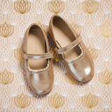 Aria Ballet Flat | Blush Leather
