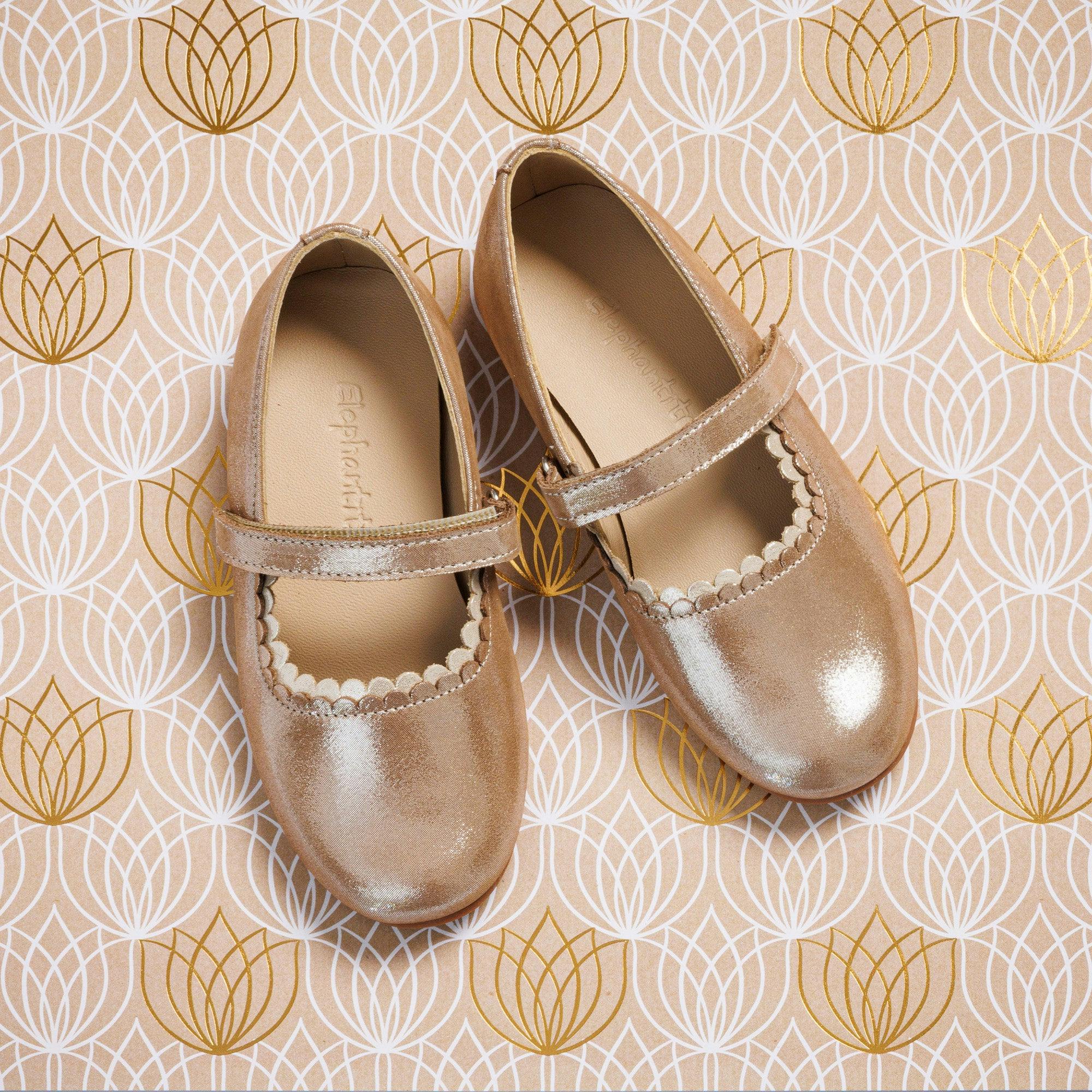 Aria Ballet Flat | Blush Leather