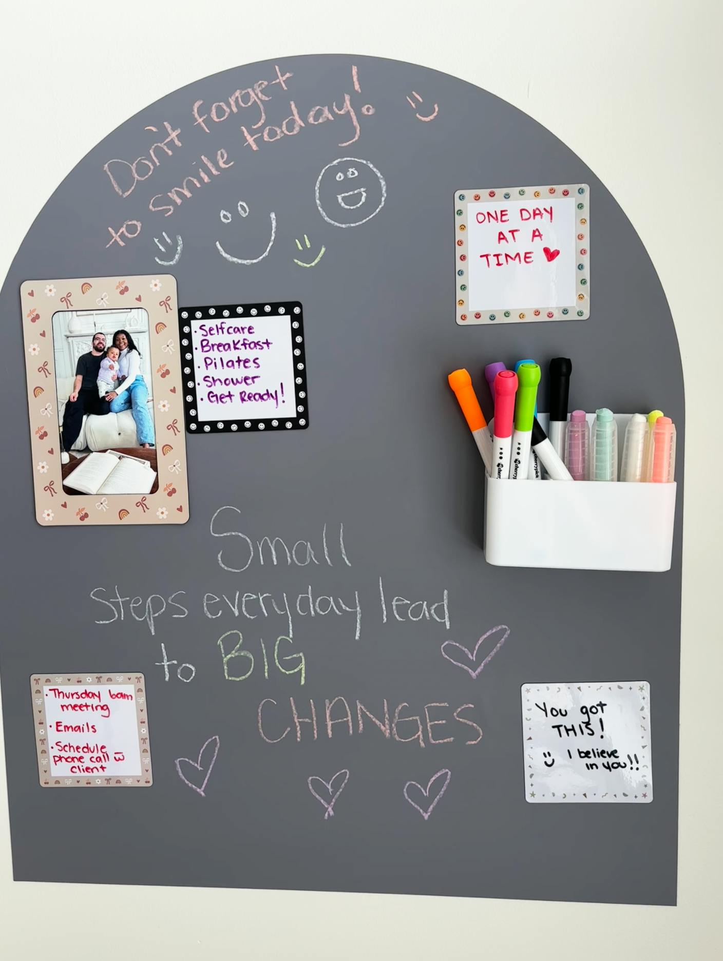 MINI Magic Playwall - Arch Magnetic Art Wall Decal for Small Spaces