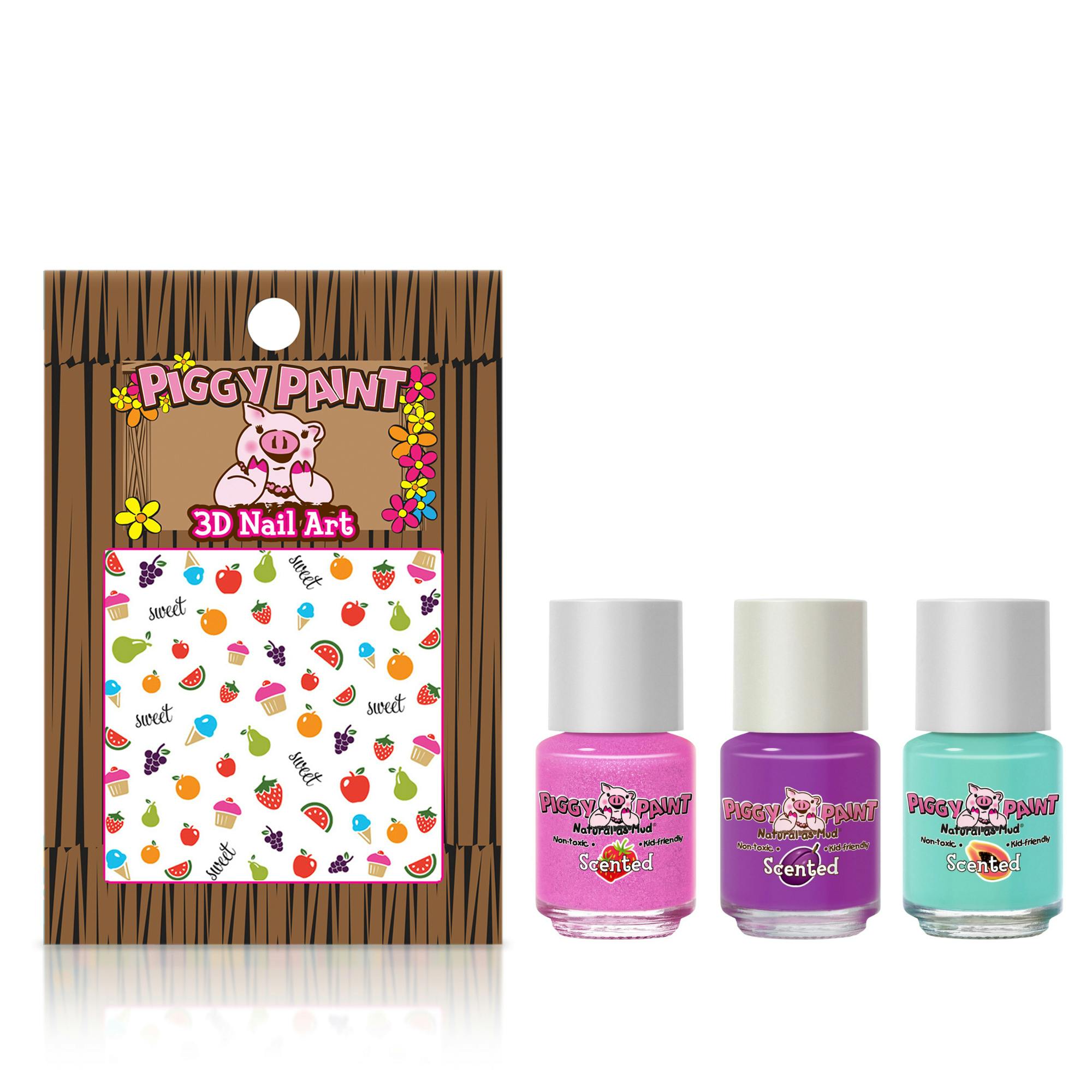 Scented Sweetie Pie - Gift Set - Kids Non-toxic Nail Polish